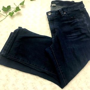 Lane Bryant Dark wash denim Capri size 16